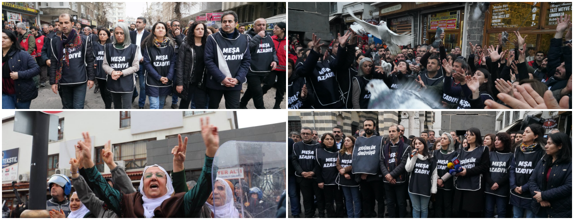 Özgürlük Yürüyüşçüleri 13 gün sonra Amedde buluştu