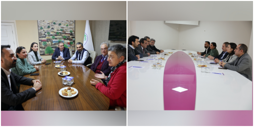 TTB ve TMMOBdan partimize ziyaret